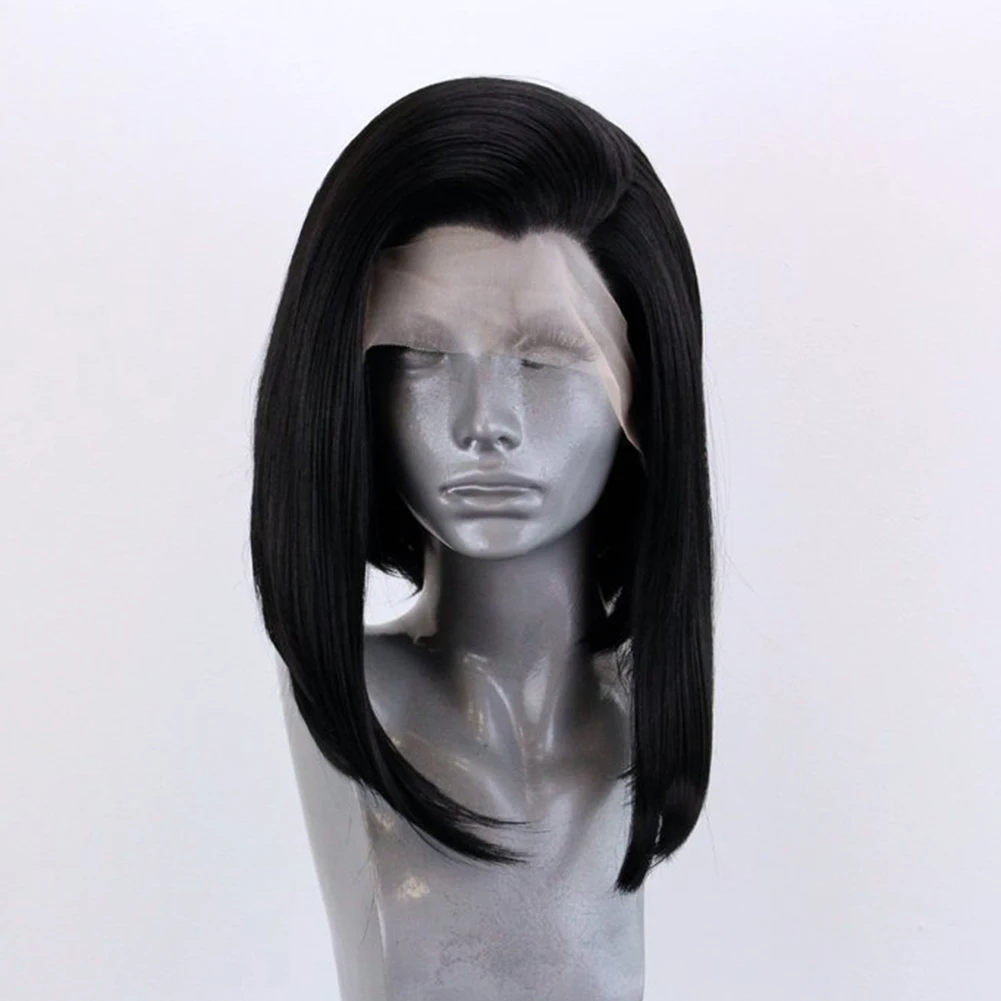 Websterwigs черный синтетический парик на кружеве для женщин натуральный прямой