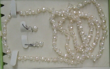 Горячая Распродажа новинка-00672 Мода розовый 3 нити слоистых пресной воды