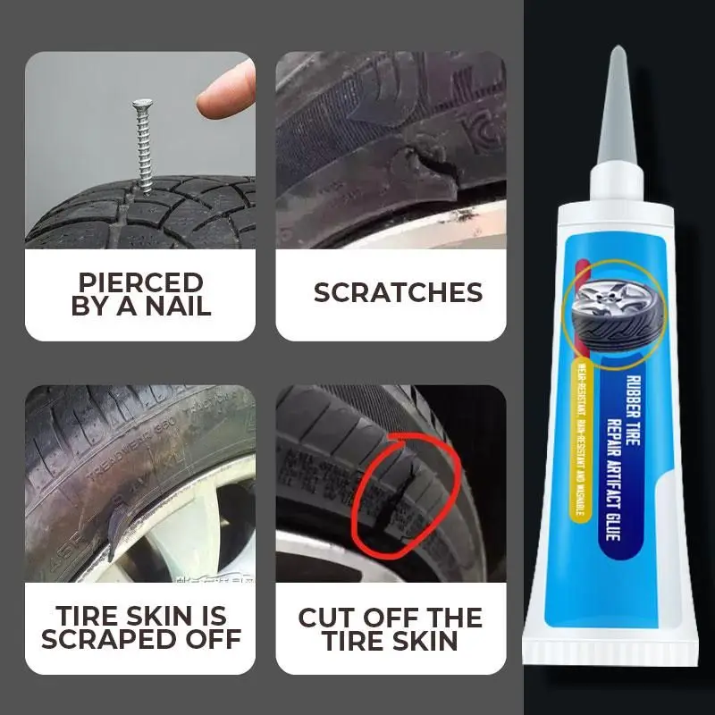 Клей для ремонта автомобильных шин 30 мл | Обустройство дома