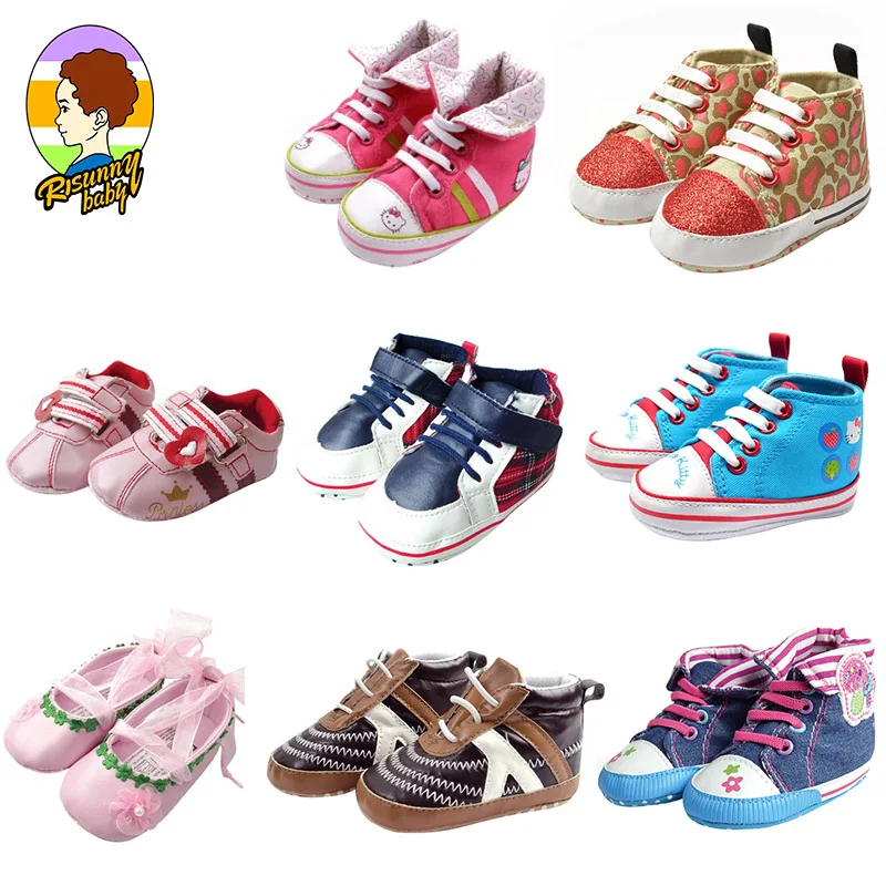 

Risunnybaby/Классическая парусиновая обувь для новорожденных мальчиков и девочек; Обувь для малышей с мягкой подошвой; Нескользящая обувь; Детск...