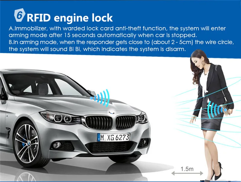 GSPSCN Автомобильная кнопка запуска двигателя RFID Блокировка двигателя система зажигания без ключа пусковая система Go кнопочный двигатель старт стоп иммобилайзер