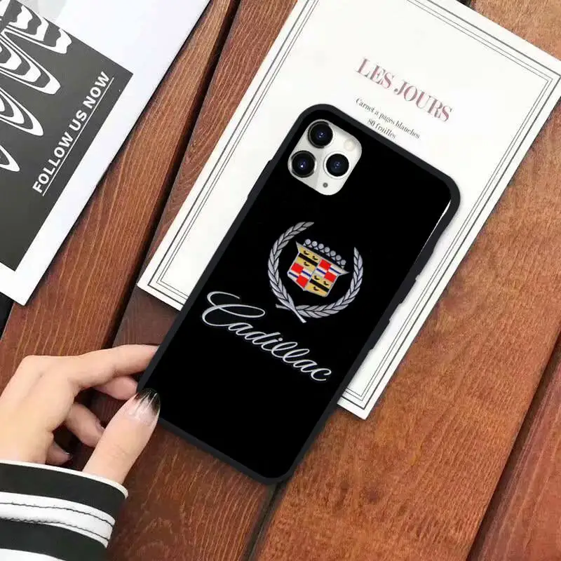 

Stylish Luxury Sports Car for Cadillac Phone Case for iPhone 11 12 pro XS MAX 8 7 6 6S Plus X 5S SE 2020 XR high quality funda