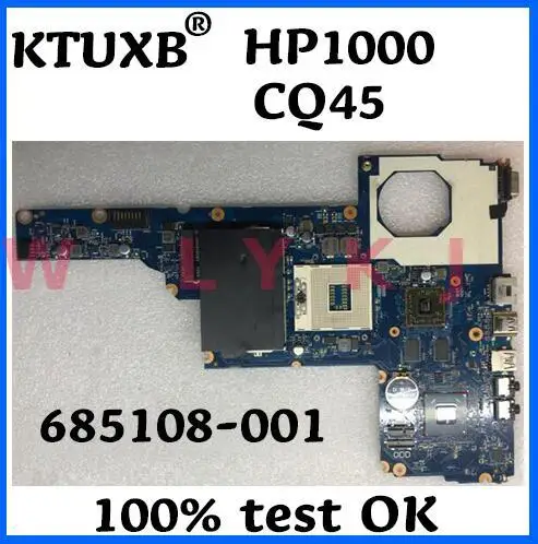 Материнская плата KTUXB для ноутбука HP 1000 серии CQ45 685108 001 HM75 7450/1G протестированная и