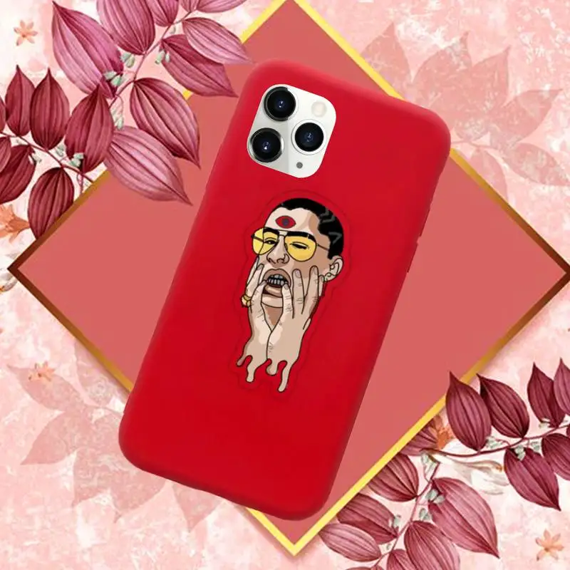

Supernatural Jared Padalecki Phone Case Red Candy Color for iPhone 11 12 mini pro XS MAX 8 7 6 6S Plus X SE 2020 XR