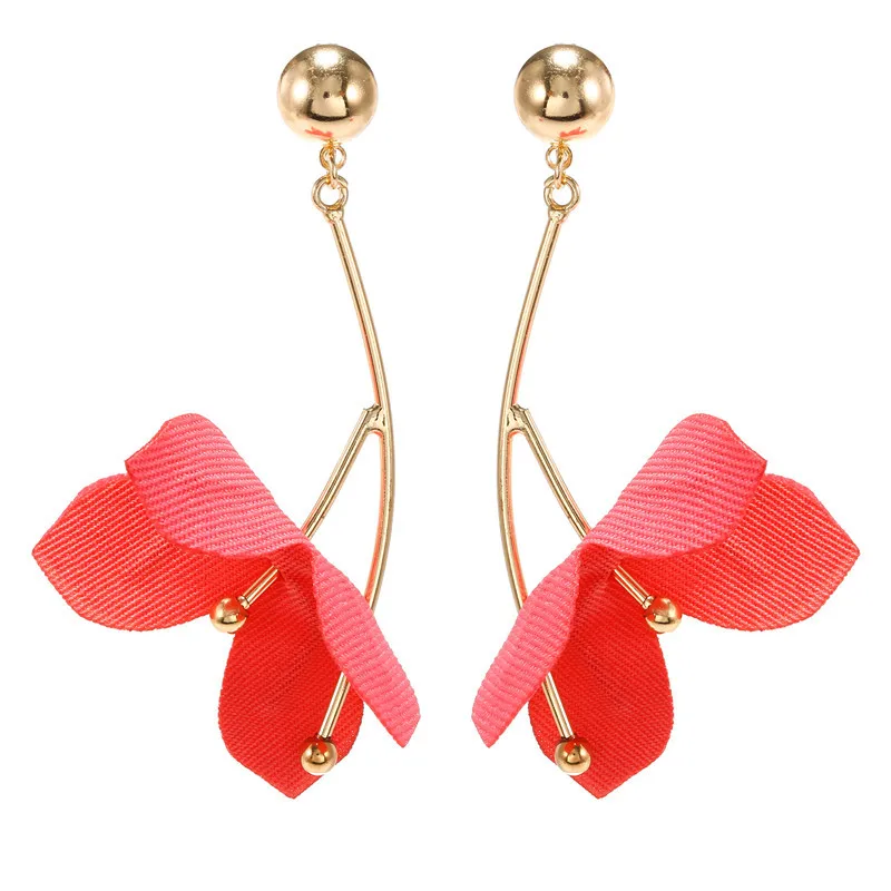 

2020 New Flower Earrings Girls Cool Creative Crystal Pearl Shell Conch Rhinestone Chandelier Earrings Jewelry Gifts For Women