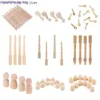 1:12 DIY кукольный домик, детали мебели, карманные шкафы ручной работы, чайный столик, диван, ножки, мини-Wainscot, настенное украшение, сделай сам, аксессуары