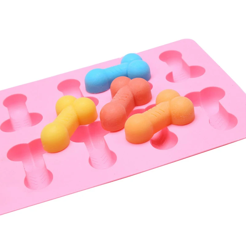 

Dropshipping Dick Ice Tray Sexy Penis Cube Cake Mold Silicone Mold Candle Moulds Sugar Craft Tools Chocolate Ice Mold