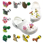 1-10 шт. милые животные собака корги ПВХ стоячие украшения для обуви весенние туфли Подвески трясущиеся аксессуары для мальчиков девочек детский подарок