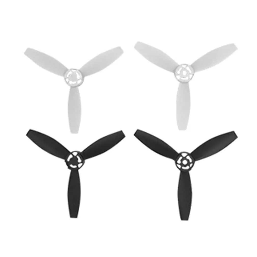 

4pcs Black/White Plastic CW/CCW RC Drone Parts Flying Blades Propellers for Parrot Bebop 2 Drone Aircraft Accessories