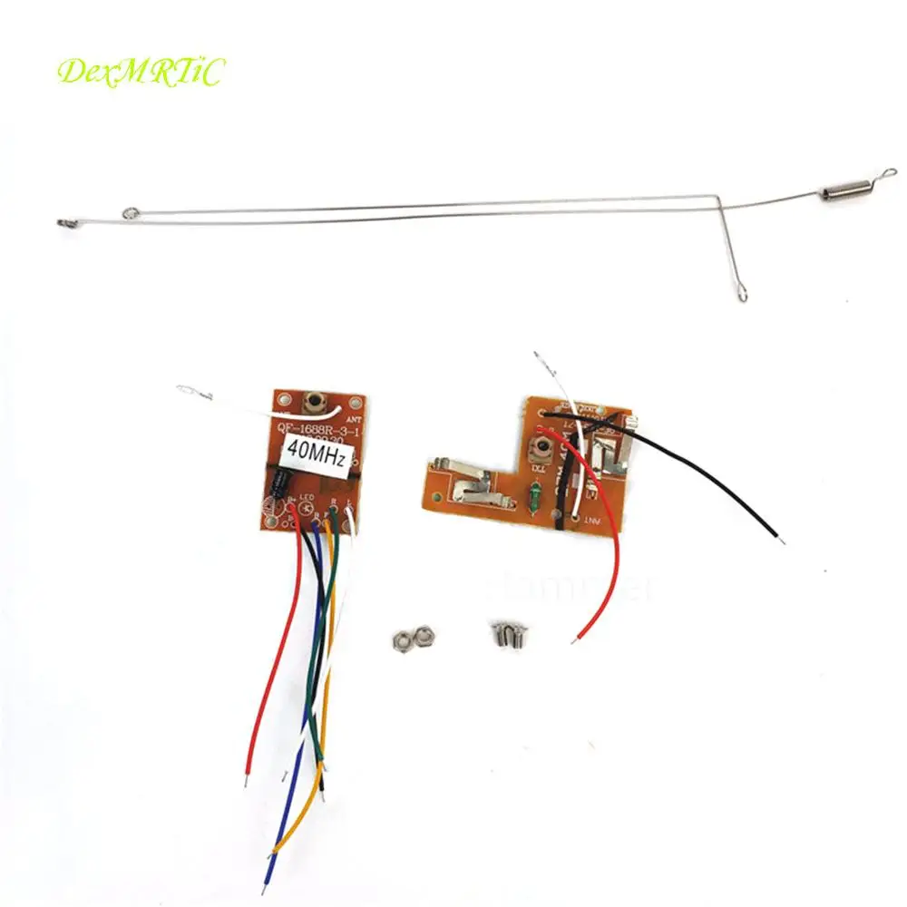 40 МГц DIY пульт дистанционного управления антенна PCB передатчик и приемник плата