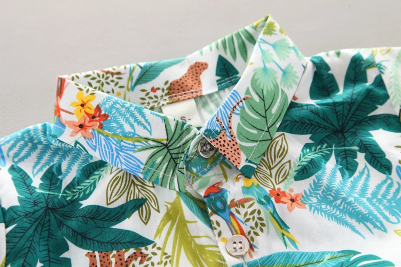 Summer Baby Kids Boy's Clothing Sets 2 Pcs Print T-shirt + Shorts Set for Infant Boy and Girls' Clothes Children | Детская