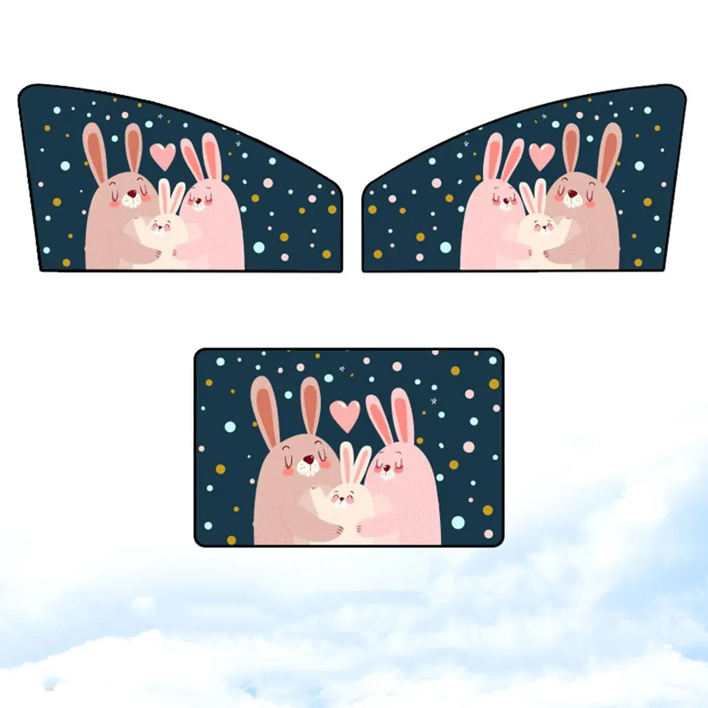 

Car Sunshade Sunscreen Insulation Side Window Magnetic Attachment Sunscreen Protector Car Accessories Wholesale Quick Delivery