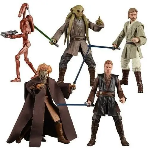 Набор фигурок Dooku Anakin из фильма Звездные войны аниме экшн-фигурки фисто Оби-Ван ОП