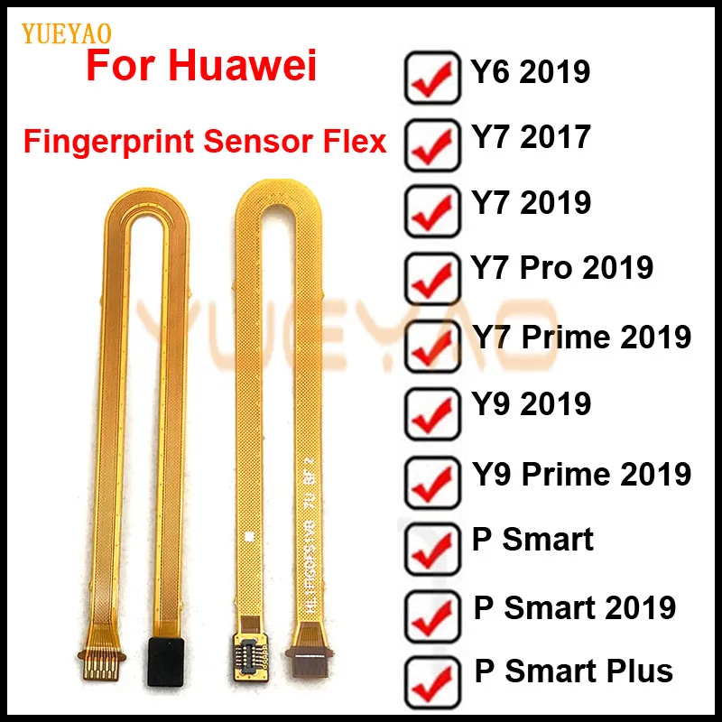 Шлейф для Huawei Y6 Y7 Prime Pro 2017 Y9 2018 P Smart Plus 2019 | Мобильные телефоны и аксессуары
