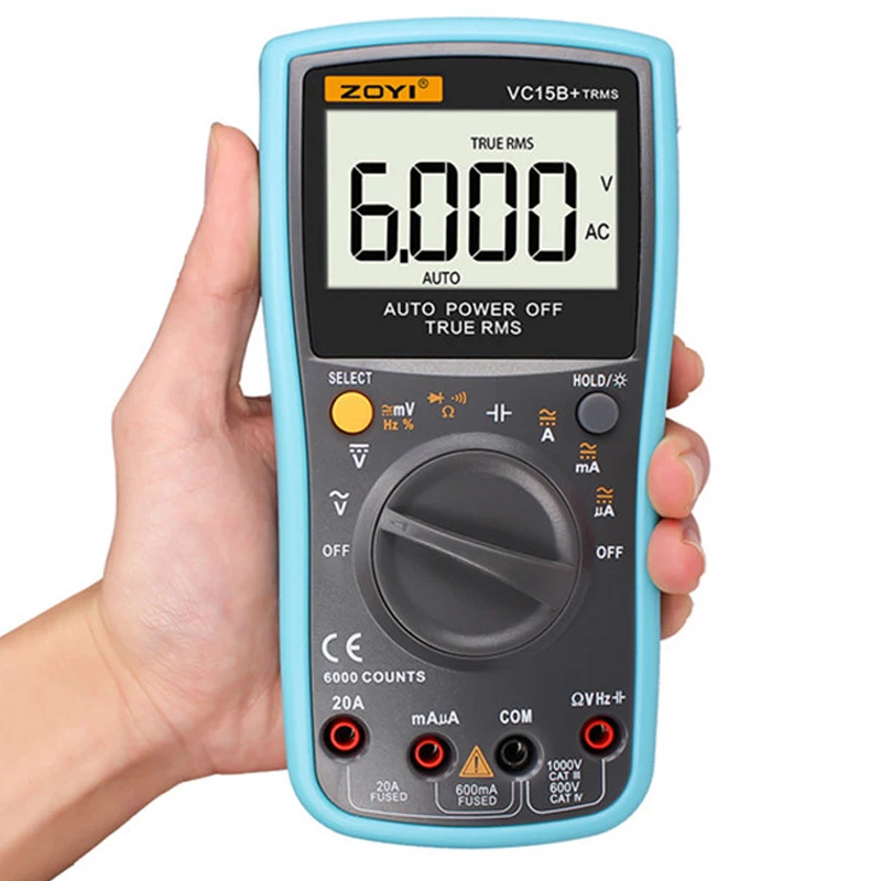Цифровой мультиметр VC15B + 6000 отсчетов|Мультиметры| |