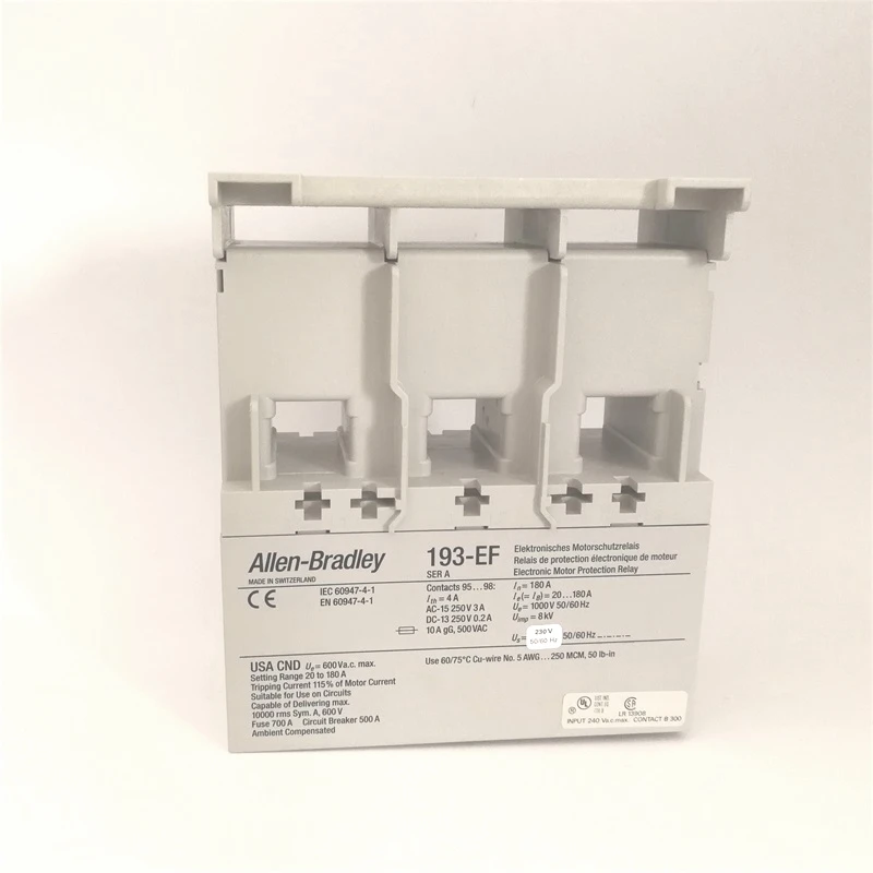 

ALLEN-BRADLEY 193-EF1A 20A 230v Motor Protection Relay New in Box