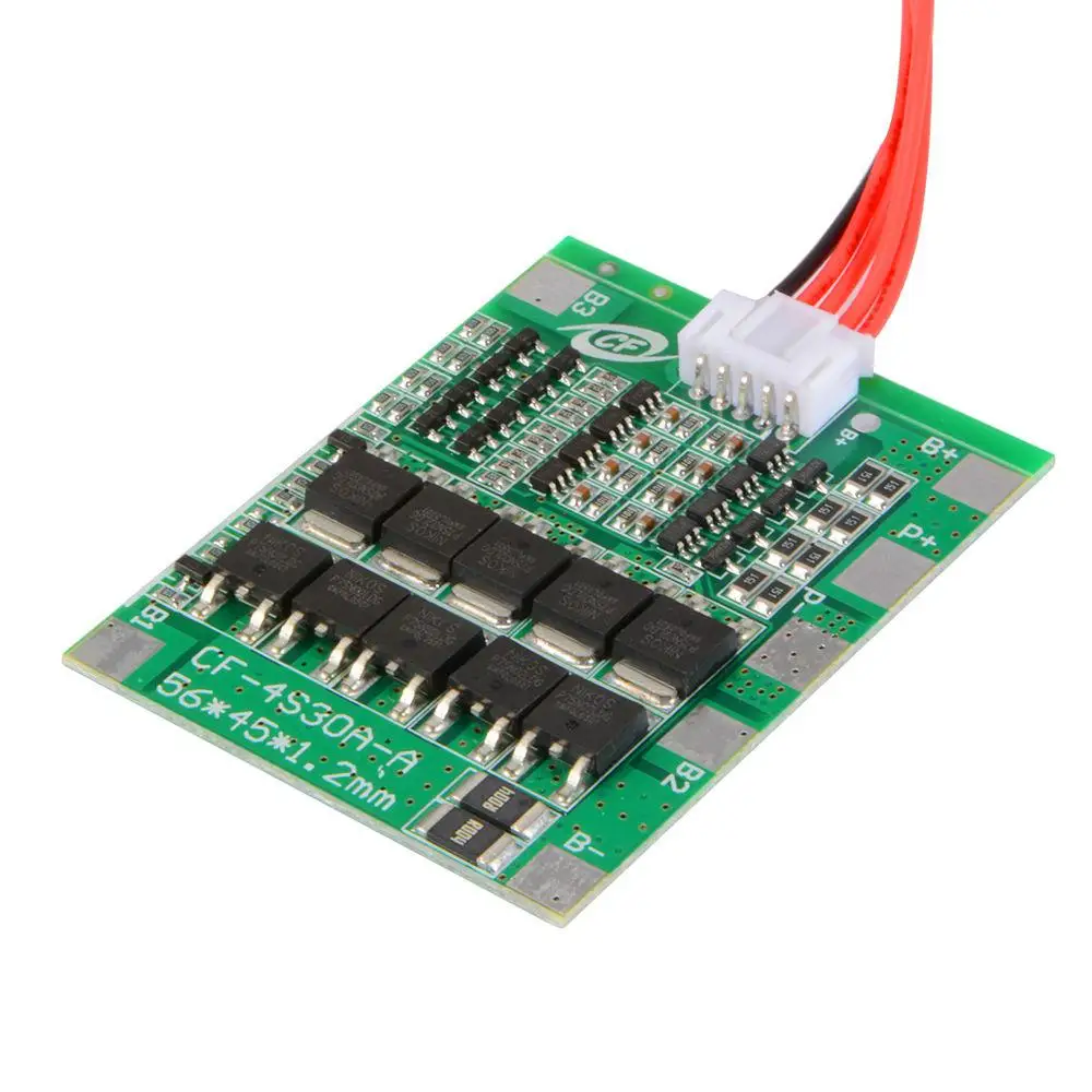2шт 4S 30A 14 8 V литий ионная батарея 18650 BMS Щит защиты печатной платы баланс