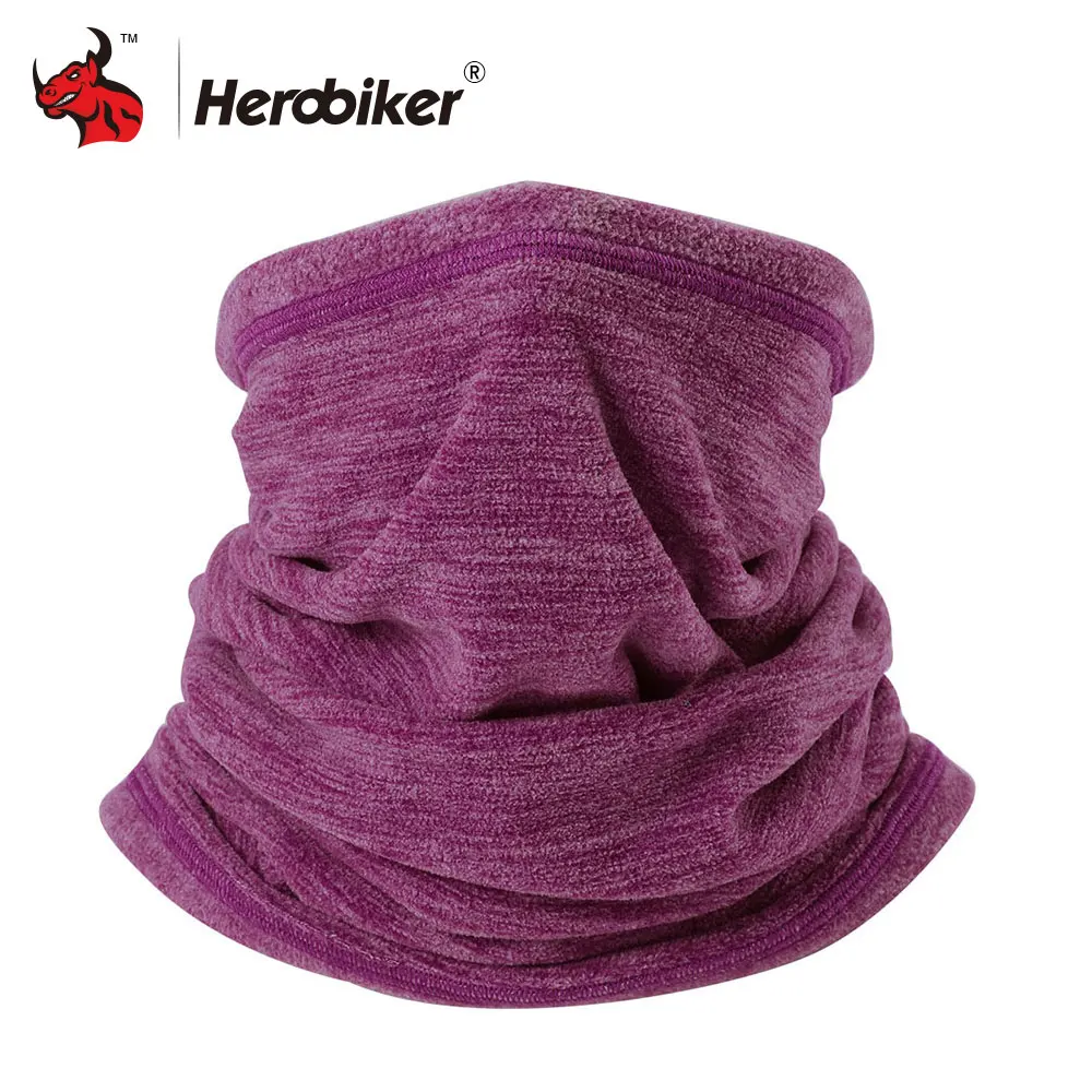 HAA-C-008 Red HEROBIKER Балаклава мотоциклетная маска для лица мотоциклетный шлем бандана-капюшон Лыжная маска для лица ветрозащитная Пылезащитная маска для лица - Цвет: HAA-C-008 Red