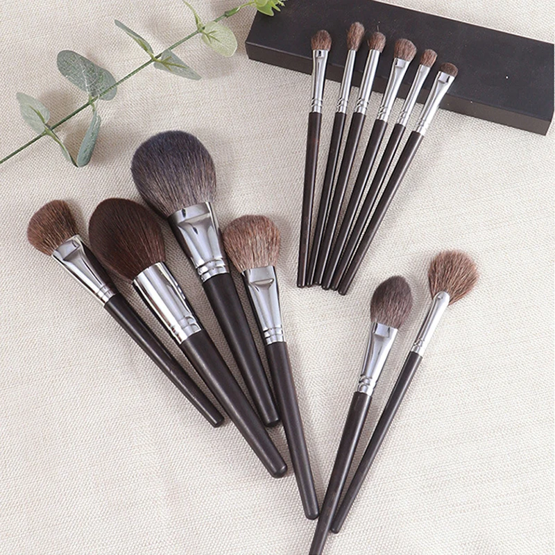 Кисть для макияжа MyDestiny черное дерево Профессиональная Натуральная серия румян