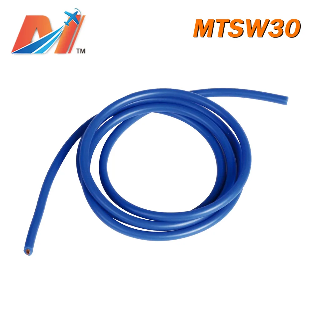 Maytech Clearance Sale(1meter) power silicon wire AWG30 BLUE COLOR
