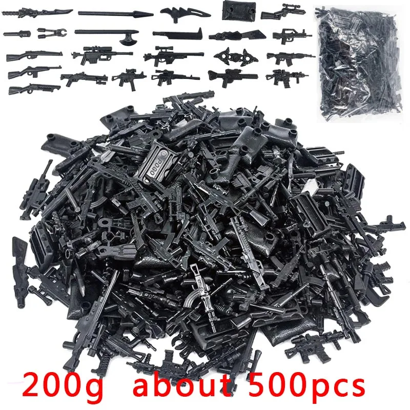 200 г/компл. оружие в Военном Стиле спецназовцев пистолет WW2 команды SWAT фигурки