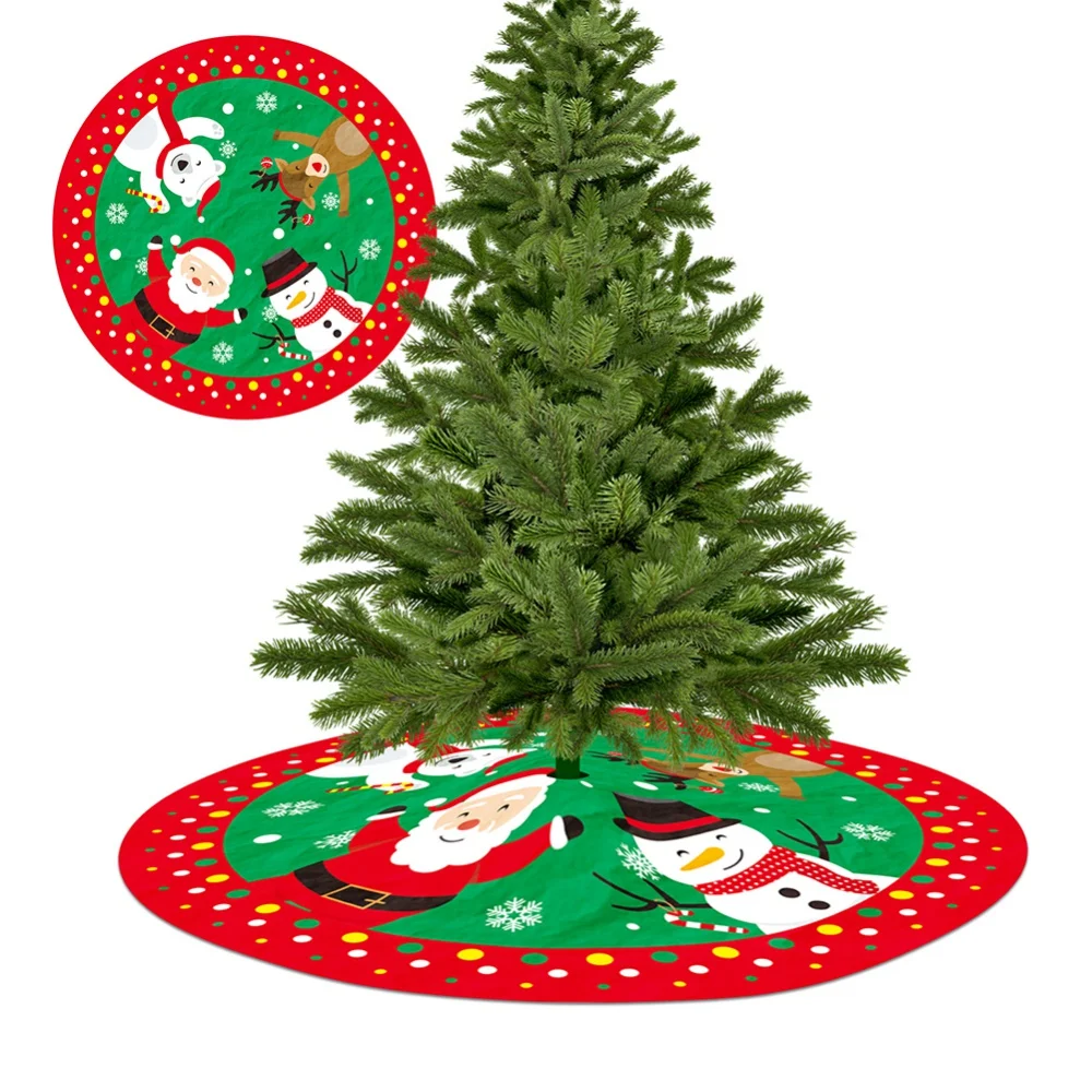 

84 см, ковер в виде юбки для рождественской елки, украшения для нового года, украшения для рождества, украшения для дома, праздника, вечеринки