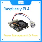 Плата расширения для управления питанием Raspberry Pi 4 X735 V2.5 и охлаждающего вентилятора PWM с безопасным отключением для Raspberry Pi 4B 3B + 3B  2B