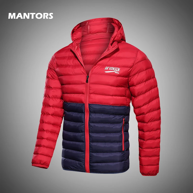 Зимнее пальто мужские куртки Толстая теплая парка с капюшоном Осень зима 2019