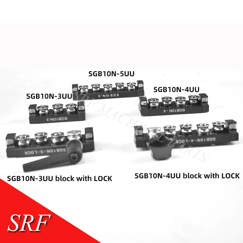 Линейная направляющая 28 мм ширина прямоугольный ролик длина SGR10N = 650/700 1 блок