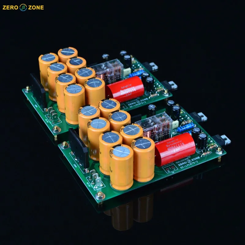 Hifi одна пара Assembeld Gaincard (GC) LM1875 параллельный усилитель мощности/комплект/печатная
