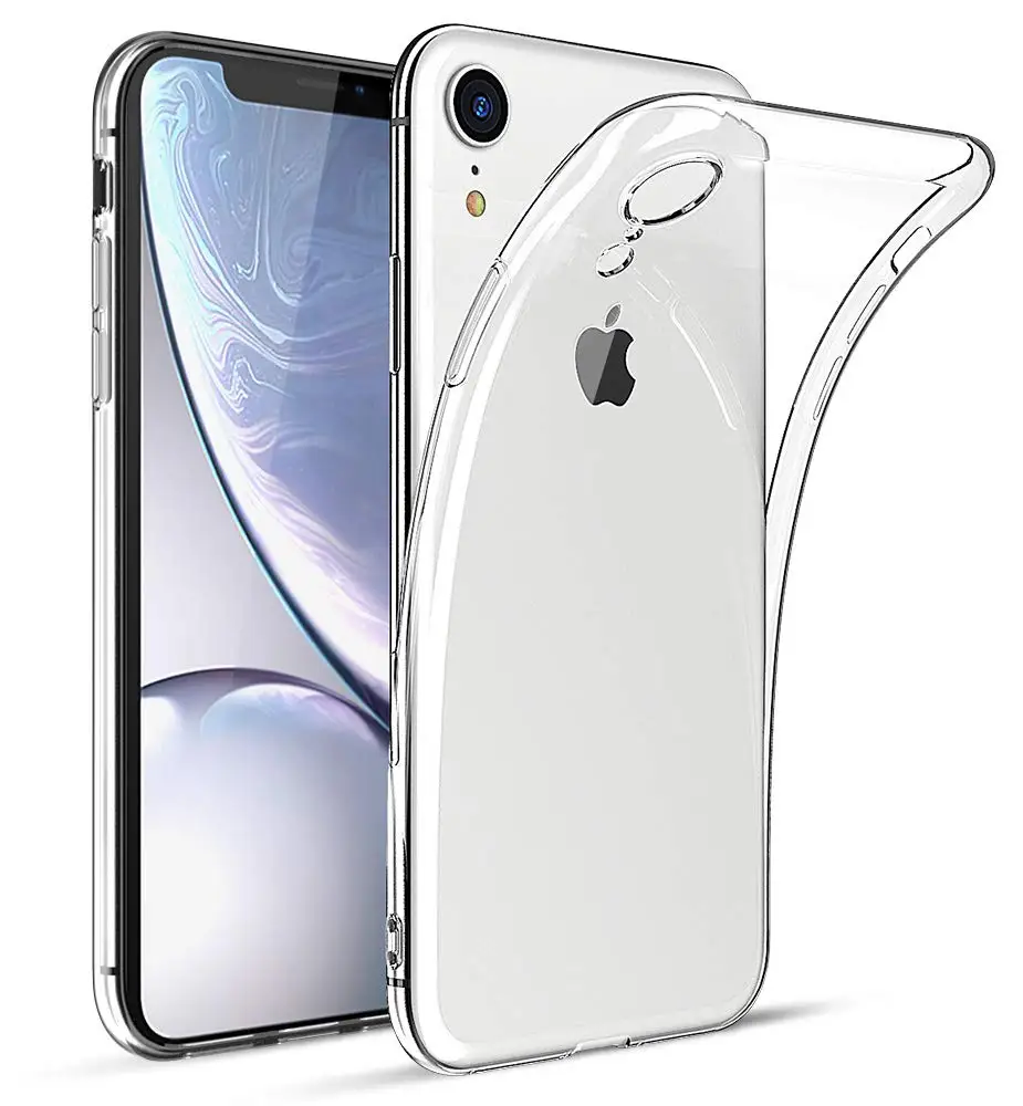 Тонкий прозрачный мягкий ТПУ чехол WEFOR для iPhone XS MAX XR для iPhone 11 Pro Max() чехол с поддержкой беспроводной зарядки для Apple iPhone 5 6S 7 8 XS/XR