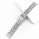 Ремешок сменный универсальный для часов, браслет из нержавеющей стали в классическом стиле для наручных часов, 12 мм 14 мм 16 мм 18 мм 20 мм 22 мм