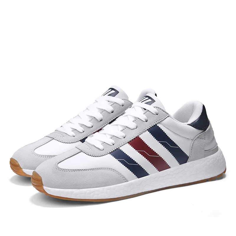 

High quality comfortable running shoes men lace up light sport shoes classic mens trainers outdoor jogging shoes brand footwear