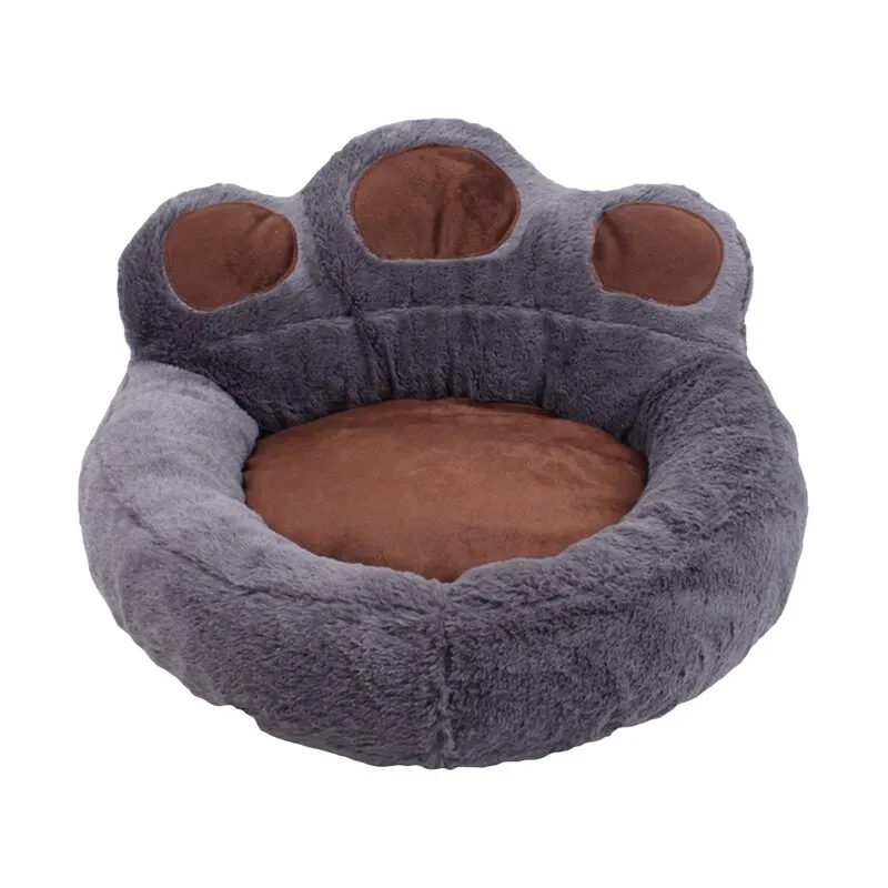 

Cartoon Bear Paw Pet Dog Cat Bed Kennel Cat Litter Puppy Mat Soft And Warm Teddy Dog Mat Pet Mat Mat Warm Pad