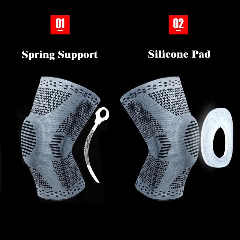 Цельнокроеное платье баскетбольные наколенники силиконовые весенний серый