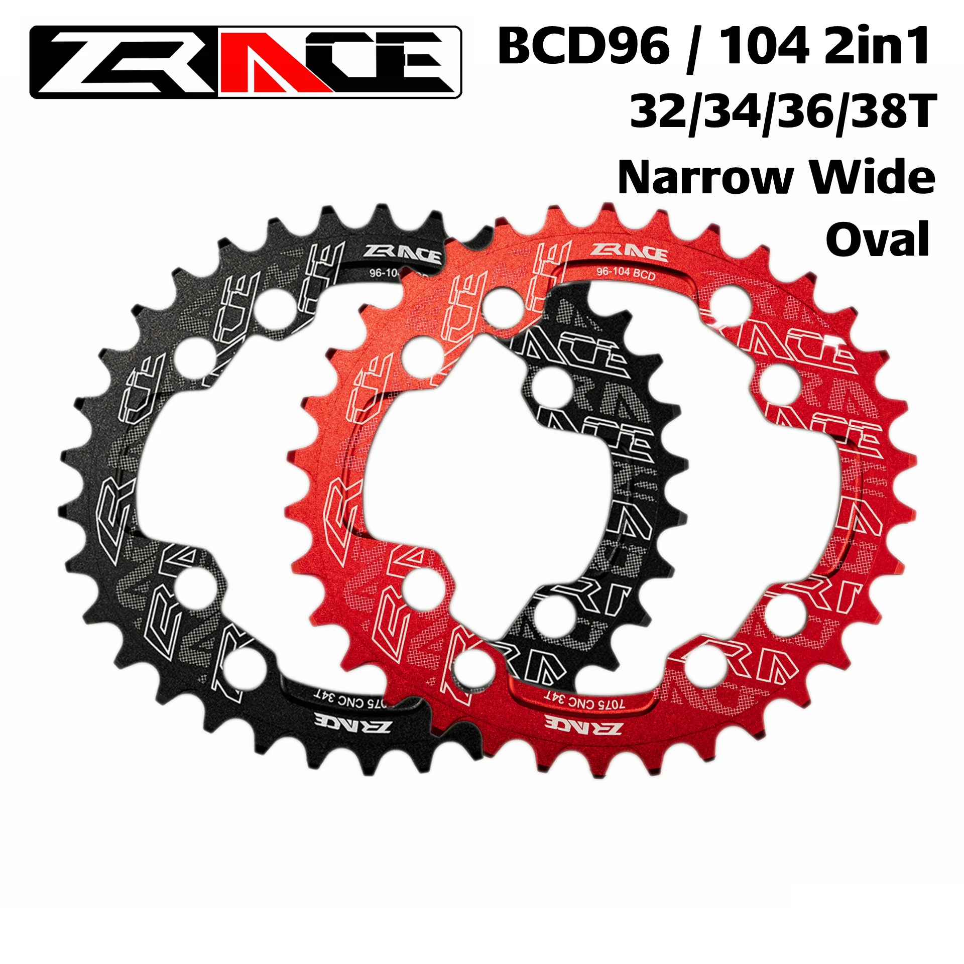 ZRACE BCD104 I BCD96 Uniwersalne Owalne шланговые Szerokie Tarcze 7075 процесс CNC Ze Stopu Aluminium Vickers-twardość 15 + для