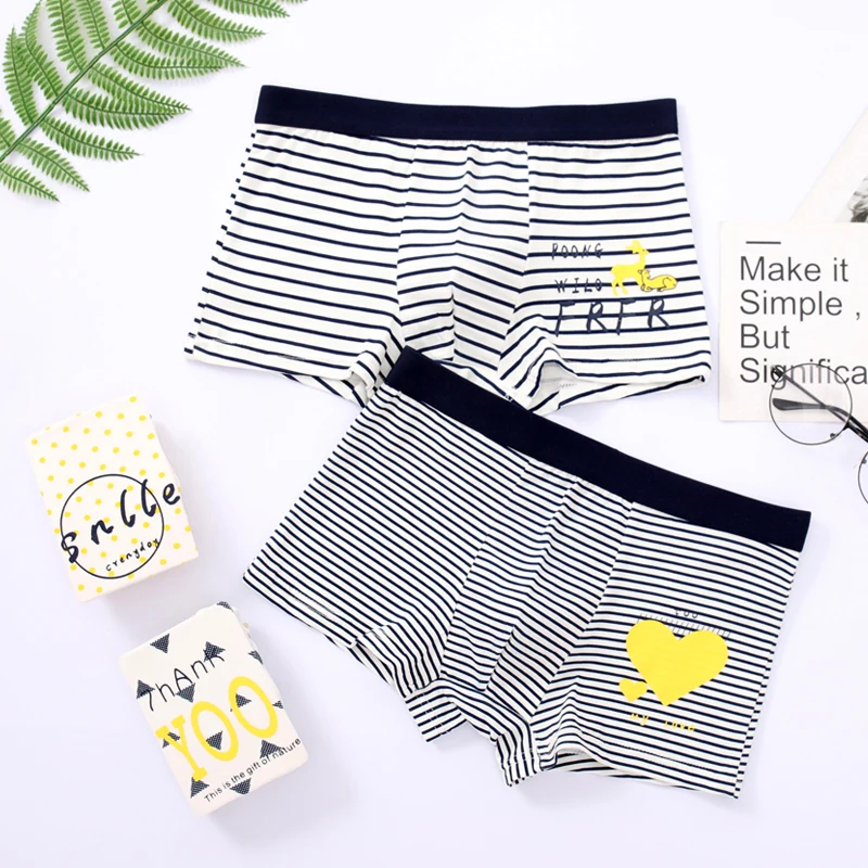 Нижнее белье для мальчиков 4 шт./лот трусы-боксеры высокого качества трусики с