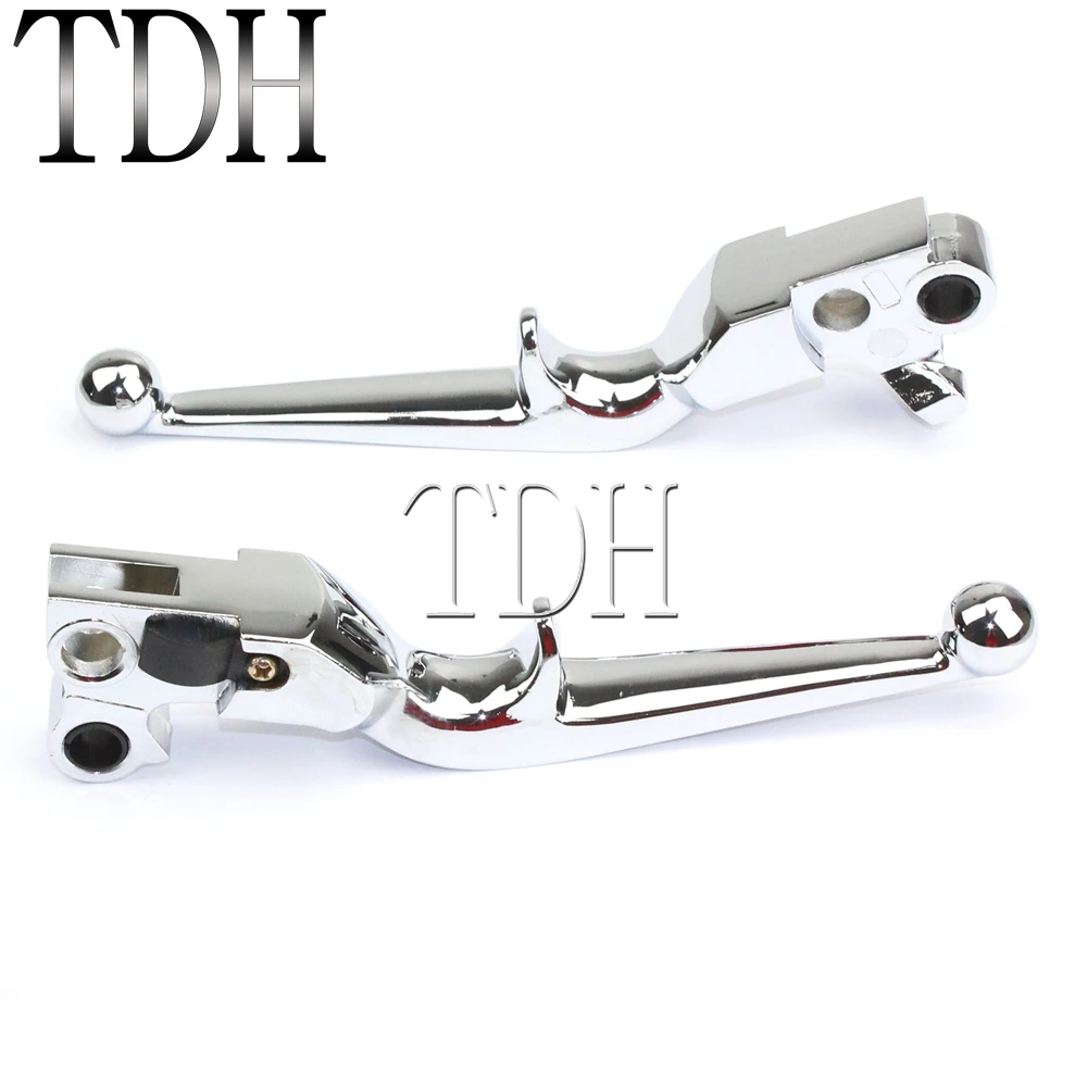 Хромированные рычаги сцепления для мотоцикла руль тормоза ручки Harley Sportster 883 1200 XL