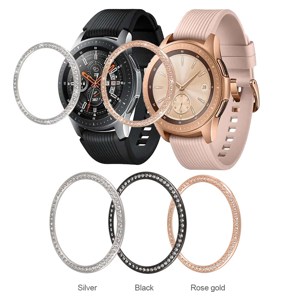 

Metal Bezel Ring Case For Samsung Galaxy Watch 46/42 Bezel Styling Frame Case Cover Protection For Samsung Gear S3 Easy install