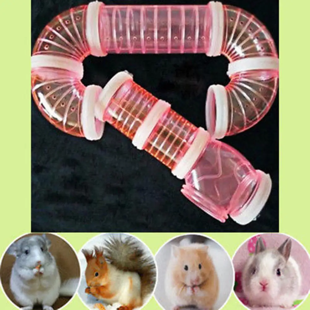 DIY External Pipeline Tunnel Accessories LHamster Cage Small Pet Pipe Line Connected Toy For Training Exercise Sports | Дом и сад