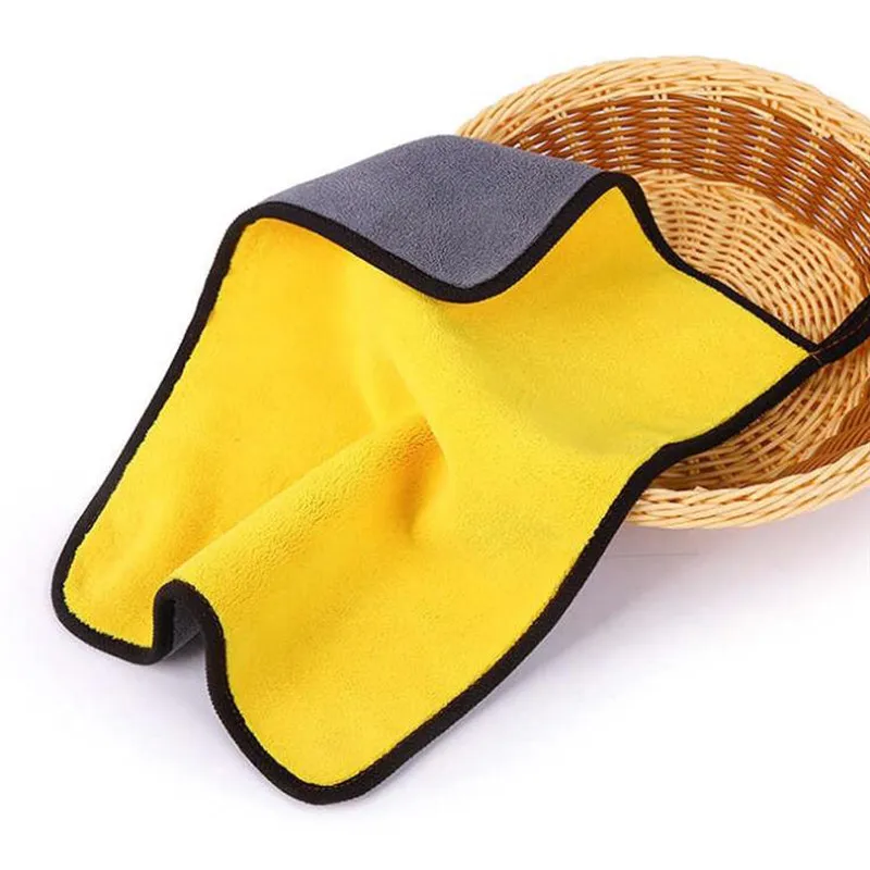 

30X40cm Auto Wash Tools Thick Plush Microfiber Car Cleaning Car Microfibre Wax Polishing Detailing Towels
