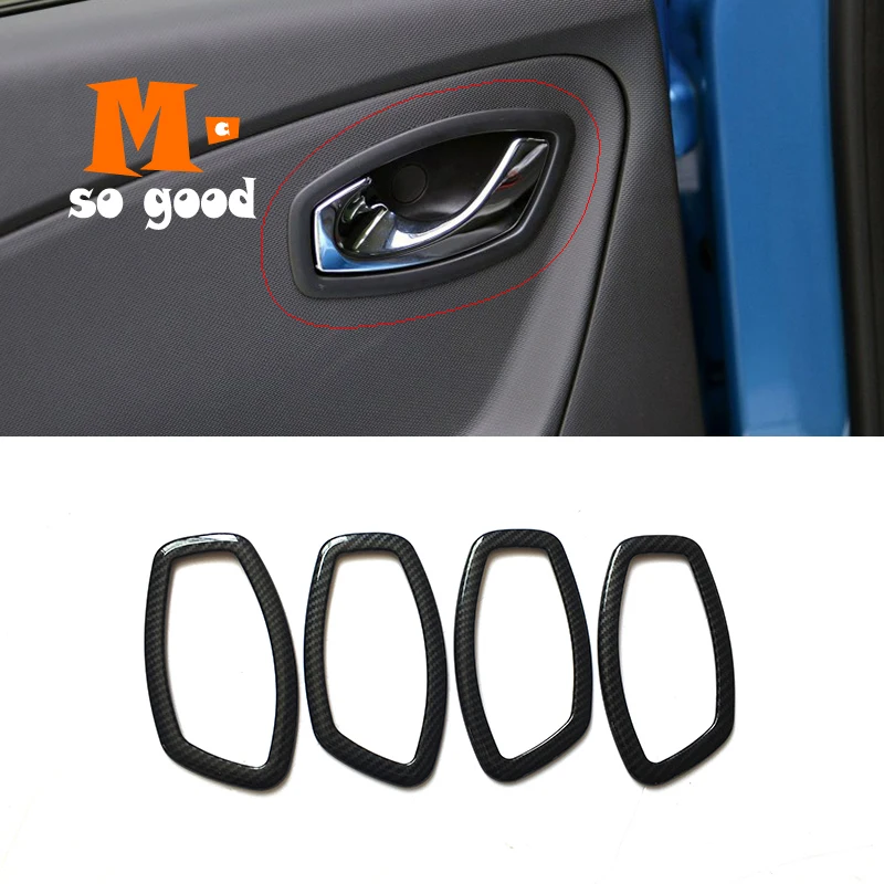 Тюнинг Автомобиля Крышка отделка наклейка Внутренняя дверь Встроенная ручка