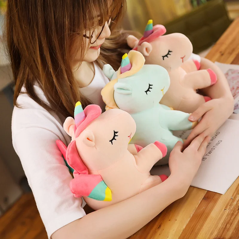 

25cm Unicorn Plush Toy Cute Small Horse Soft Doll Unicorn Stuffed Animal Soft Pillow Toys for Children Cute Gift Unicornio Toys