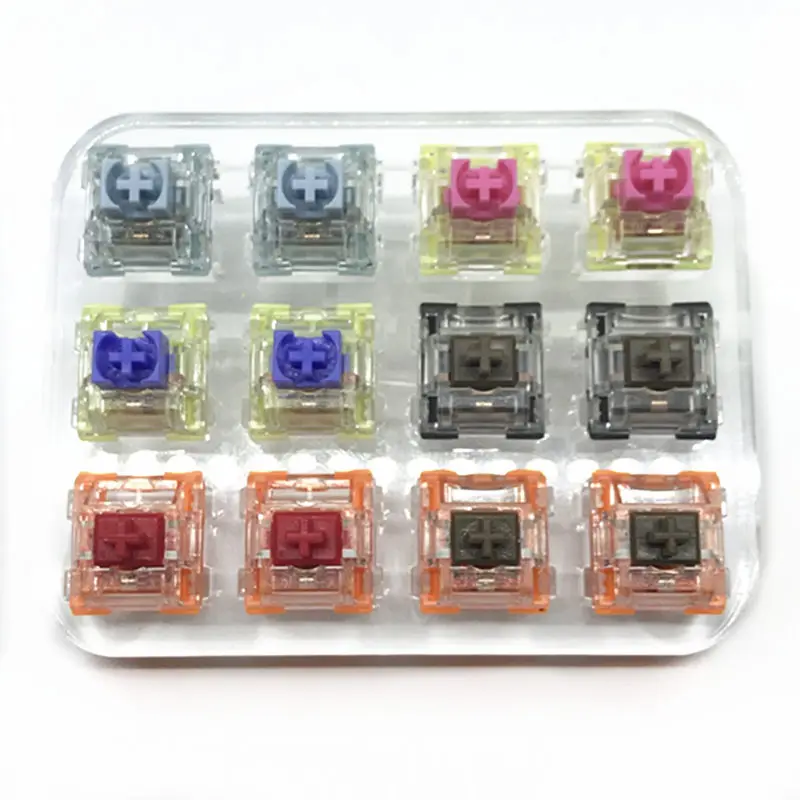 ТТК GRB осевой переключатель напылением золотистого цвета Луна