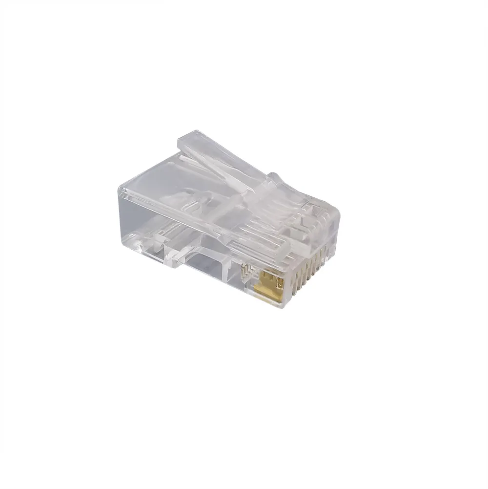 20 шт RJ45 8 Pin с кристаллической головкой Rj-45 8P8C Разъем сетевого кабеля CAT5 LAN Ethernet