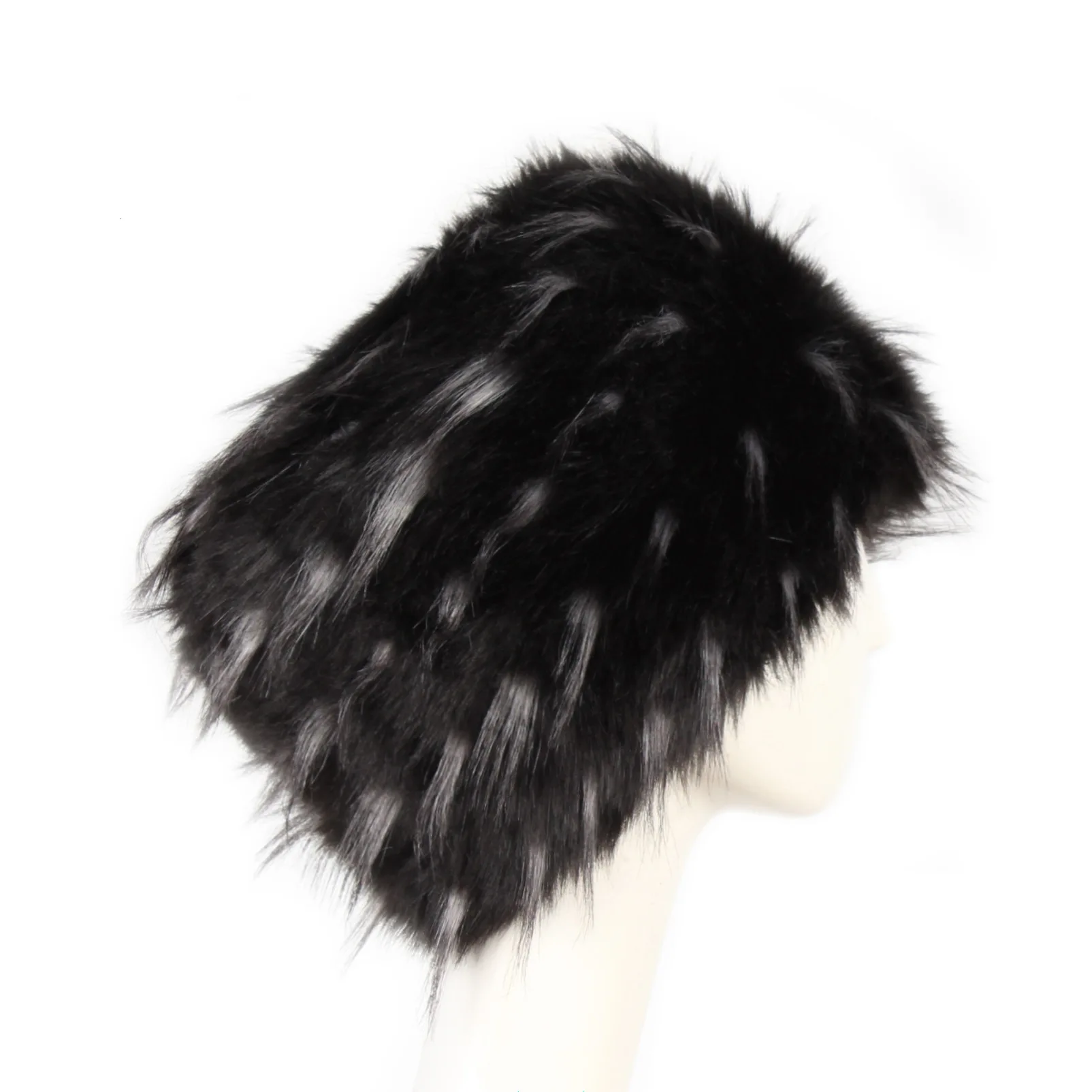 Зимняя унисекс утолщенная теплая шапка бини 2019 Новинка искусственный мех мягкая