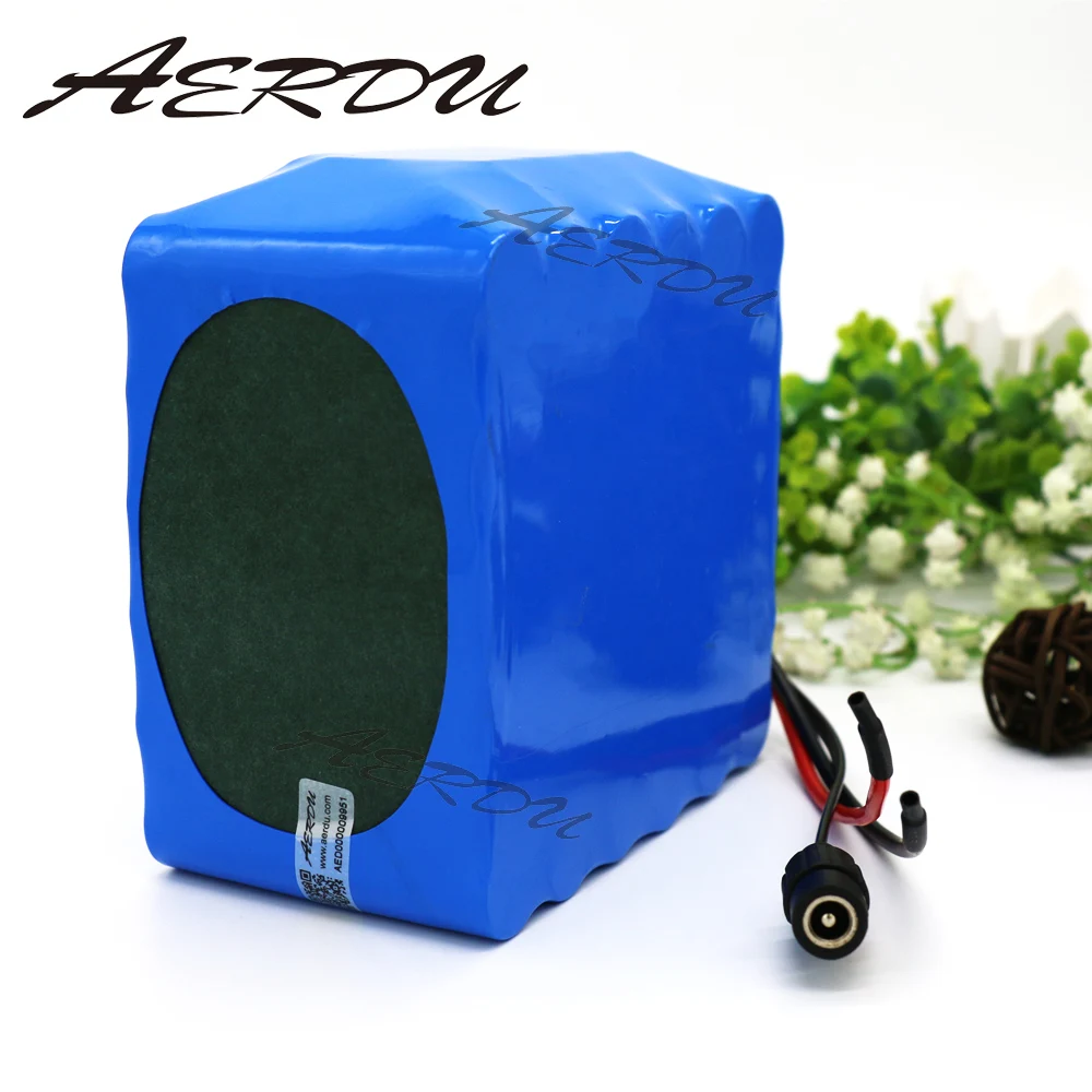 AERDU 3S12P 12V 30Ah 11,1 V 12,6 V перезаряжаемая литий-ионная аккумуляторная батарея для инвертора шахтера грыжи лампа Солнечный уличный светильник 60A BMS