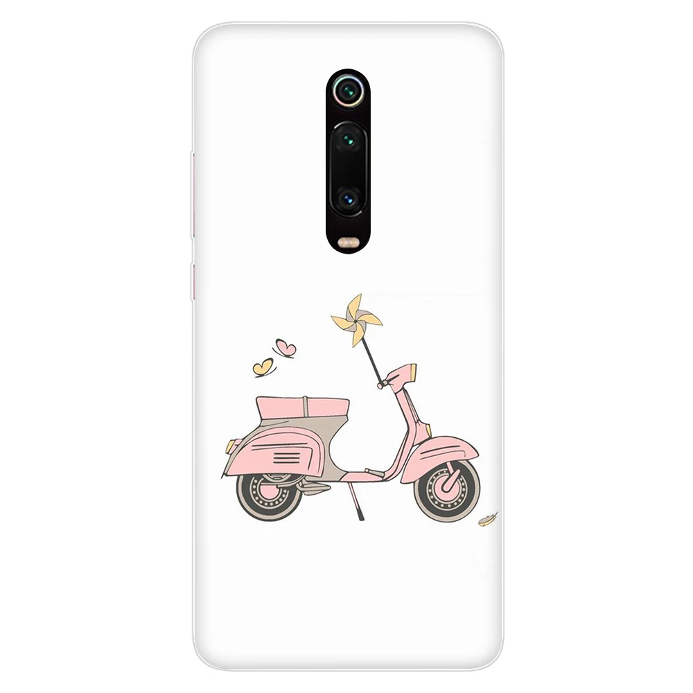 Vespa Scooter Hard чехол для телефона Redmi 4A 4X 5 6 A Plus Pro 7 GO Note 4X5 7A K20 Pro|Бамперы| |