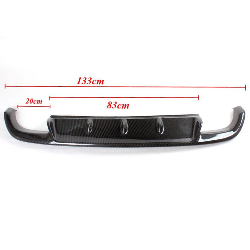 Задний диффузор из углеродного волокна для Volkswagen VW Golf 6 VI MK6 GTI 2010 - 2013
