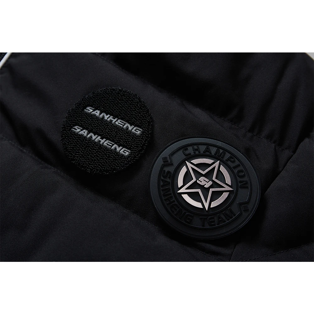 SANHENG Brand Winter Jacket Men Cotton Thick Jacket Long Sleeve Outerwear Clothing Warm Coat INS Sanhengsports 703